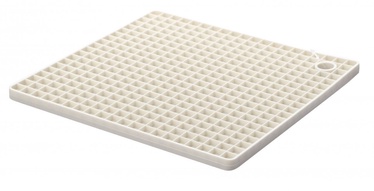 Кухонная подставка Galicja Silicone Mat Cream 17.5x17.5cm