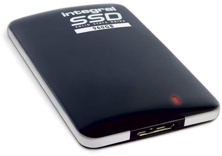 Kietasis diskas Integral Portable, SSD, 120 GB, juoda