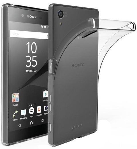 Telefono dėklas Mocco, Sony Xperia XZ2, skaidri