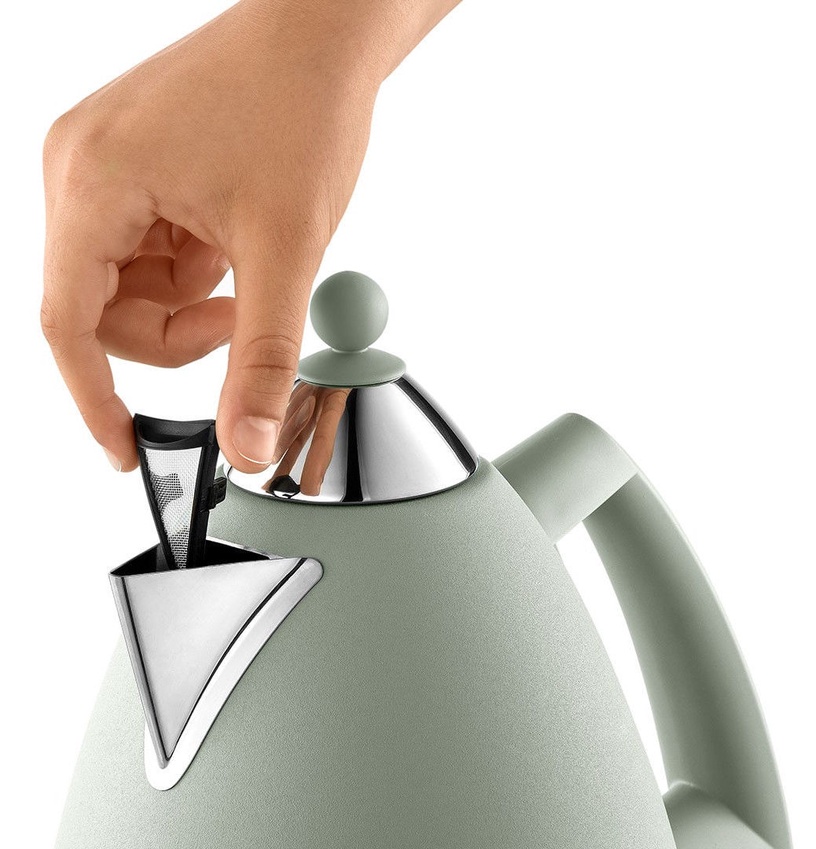 Elektriline veekeetja DeLonghi Argento Flora KBX 2016, 1.7 l, roheline