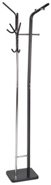 Home4you Clothes Hanger Alder Black/Chrome
