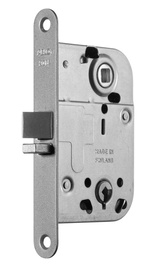 Süvistatav ukselukk Abloy LC2014, tsingitud, 72 mm/45 mm