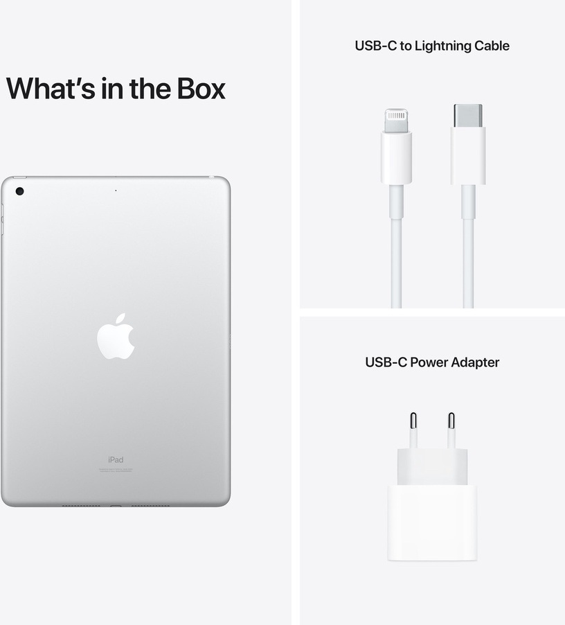 Tahvelarvuti Apple iPad 9, 10.2", 4GB/64GB, hõbe