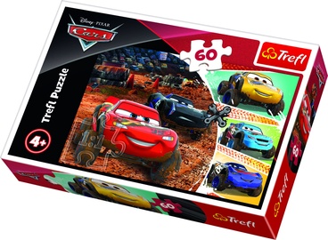 Puzle Trefl Disney Cars 3 Lightning McQueen With Friends 17327, 60 gab.