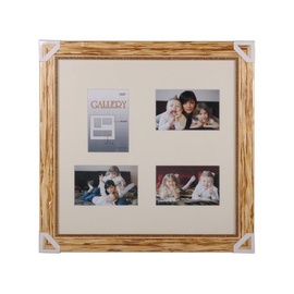Victoria Collection Retro Gallery 40x40cm Natural Wood