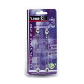 Halogeninė lempa Vagner SDH T12, 160W, R7S, 2800K, 2220lm