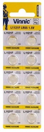 Vinnic AG8 L1121F LR55 Batteries 10x