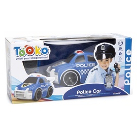 Rotaļlieta pif policijas mašīn.ar pulti