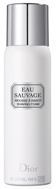 Skūšanās putas Christian Dior Eau Sauvage, 200 ml