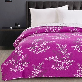 Покрывало DecoKing, бежевый/фиолетовый, 240 см x 220 см