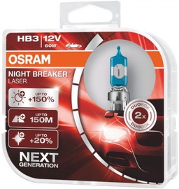 Osram Night Breaker Laser HB3 60W 12V Duo