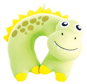 Spokey Bambini Travel Pillow Yellow/Green 839569