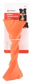 Rotaļlieta sunim Karlie Flamingo Twisted Flexo Stick, oranža