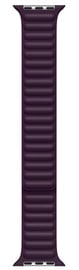 Siksniņa Apple 41mm Dark Cherry Leather Link - M/L, violeta
