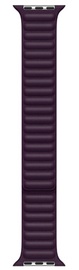 Ремешок Apple 41mm Dark Cherry Leather Link - M/L, фиолетовый