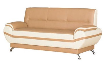 Bodzio Livonia Sofa 3 Eco Leather Beige/Cream