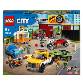 Konstruktors LEGO City Auto uzlabošanas darbnīca 60258, 897 gab.