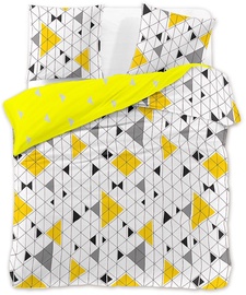 Gultas veļas komplekts DecoKing Geometric, 200x200/80x80 cm