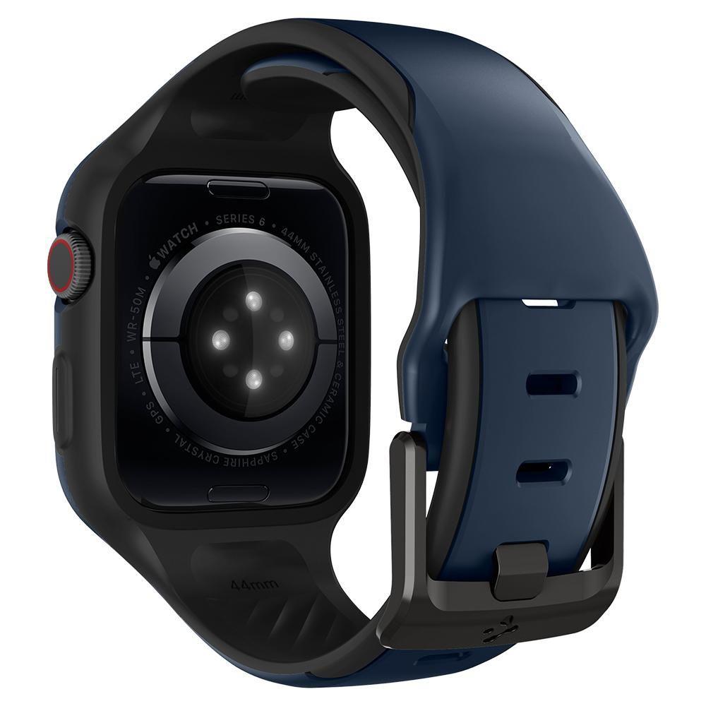 Dirželis Spigen Liquid Air ”Pro” for Apple Watch 4/5/6/SE (44mm), mėlyna -  Senukai.lt