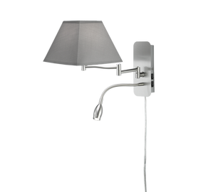 Sieninis šviestuvas Trio Hotel 271370211, 1x3,2W, LED integruota, SMD
