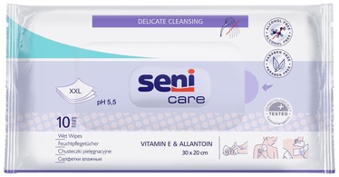 Seni Wet Wipes With Vitamin E & Allantion 10pcs