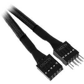 BitFenix Audio Extension Cable 9-Pin Male to 9-Pin Female Black