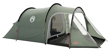 Trīsvietīga telts Coleman Coastline 3 Plus, zaļa/pelēka