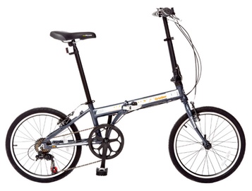 Velosipēds Grunberg Transformer X4 20" White Gray