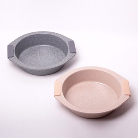 Форма для выпечки Kamille Baking Dish, серый/кремовый, 2 шт.