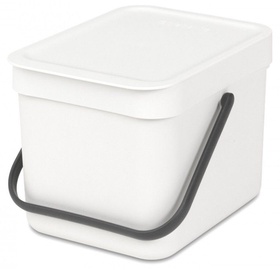 Brabantia Sort and Go 6l White