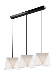 Pakabinamas šviestuvas Lamkur Carla LM3.86, 3X60W, E27