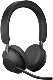 Belaidės ausinės Jabra Evolve2 65 Stereo Black