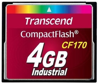 Transcend 4GB Compact Flash High Speed CF170 MLC Industrial