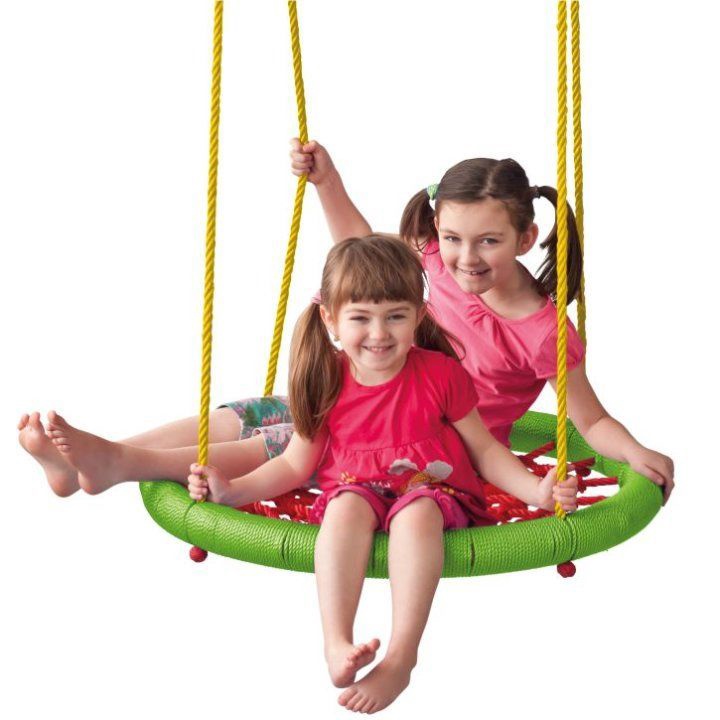 Качели WOODY Round Swing Big, 83 см, многоцветный