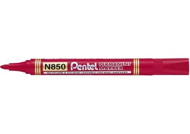 Marker N850 ümar punane 4,2mm Pentel