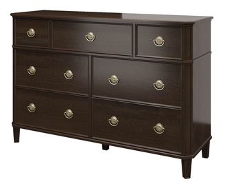 MN Vegas 322 Chest Of Drawers Dark Brown