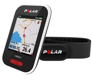 Polar V650 Bike Computer + Polar H10 Heart Rate Monitor White