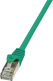 LogiLink Patch Cable Cat.6 F/UTP EconLine 0.25m Green