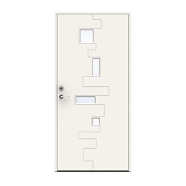Durvis CHARACTER PULSE W84, labais, balta, 210 x 90 x 5 cm