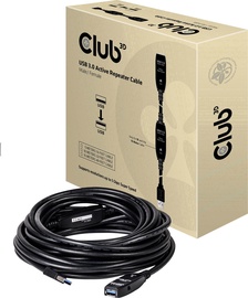 Club 3D USB 3.0 Active Repeater Cable Black 5m