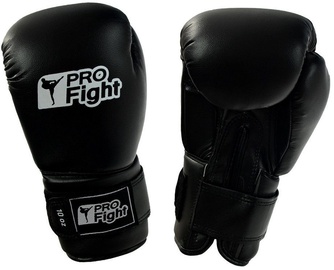 Боксерские перчатки ProFight Skin Dragon, черный, 10 oz