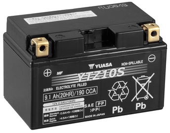 Akumulators Yuasa YTZ10S, 12 V, 9.1 Ah, 190 A