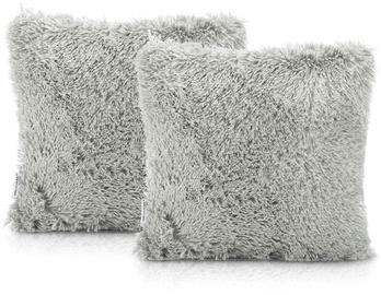 AmeliaHome Karvag Pillowcase 45x45 Grey 2pcs
