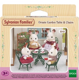 Epoch Sylvanian Families Ornate Garden Table & Chairs 2242