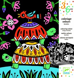 Djeco Velvet Colouring Creepy Crawlies DJ09624