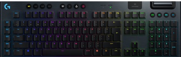 Klaviatūra Logitech G915 EN, melna, bezvadu