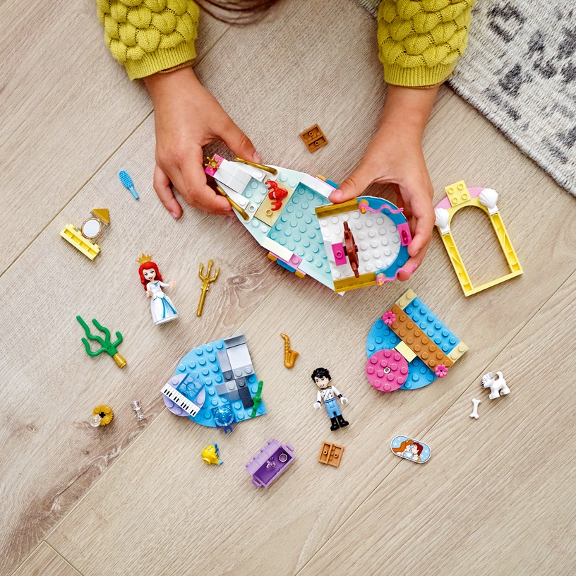 Konstruktor LEGO I Disney Princess™ Arieli pidustuste laev 43191, 114 tk