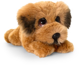 Mīkstā rotaļlieta Keel Toys Dog Terrier, brūna, 37 cm
