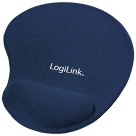 Коврик для мыши Logilink, 22 см x 30 см x 2.5 см, синий