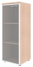 Skyland Xten Office Cabinet XMC 42.7 Left Tiara Beech